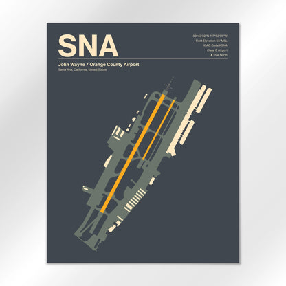 SNA Airport Diagram