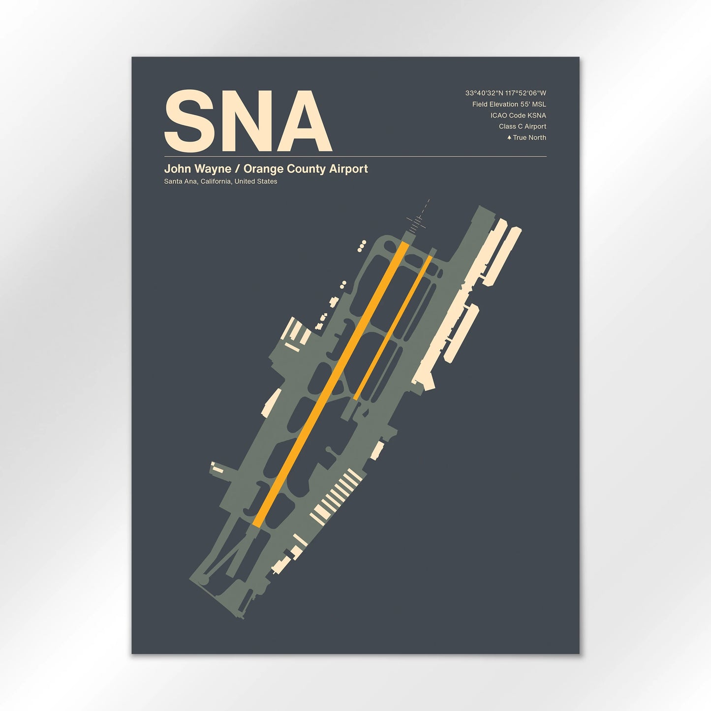 SNA Airport Diagram