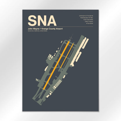 SNA Airport Diagram