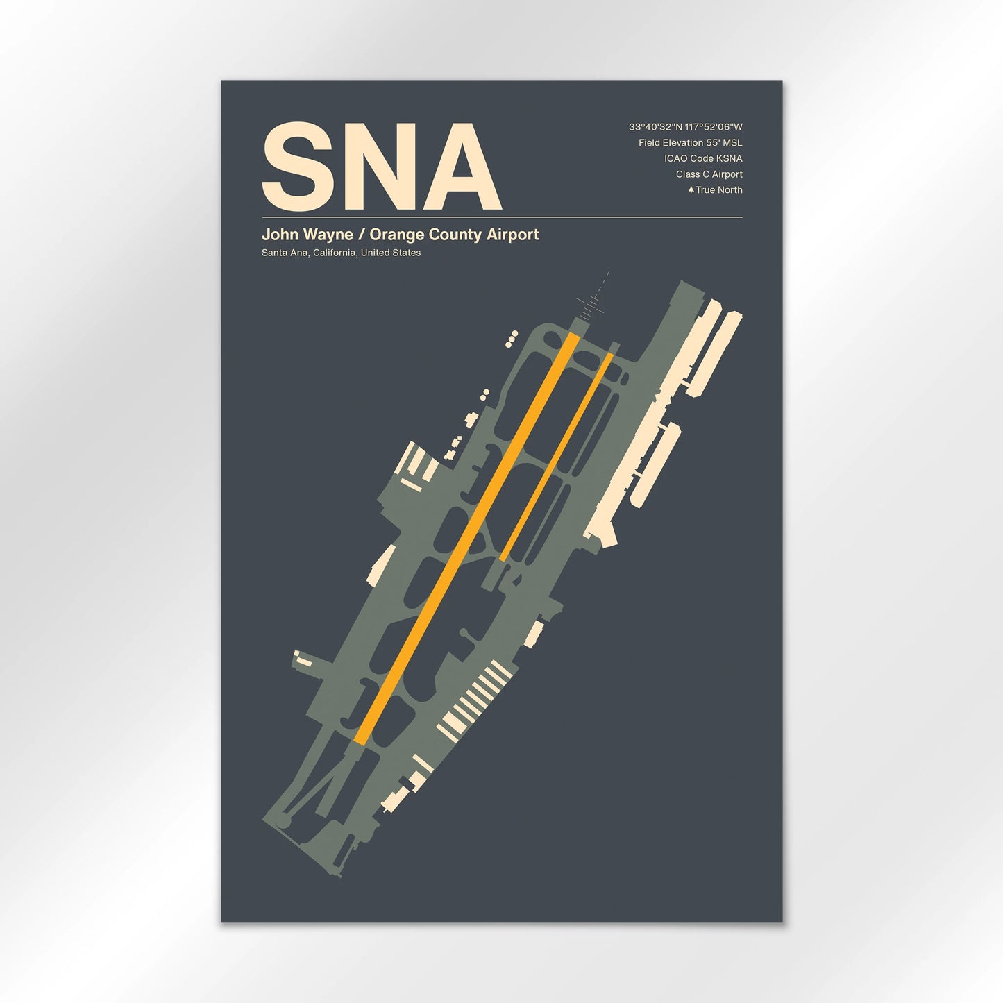 SNA Airport Diagram