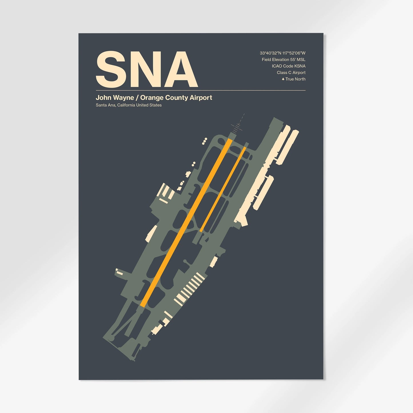 SNA Airport Diagram
