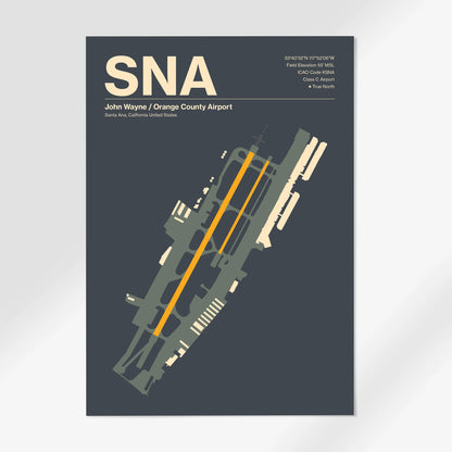 SNA Airport Diagram