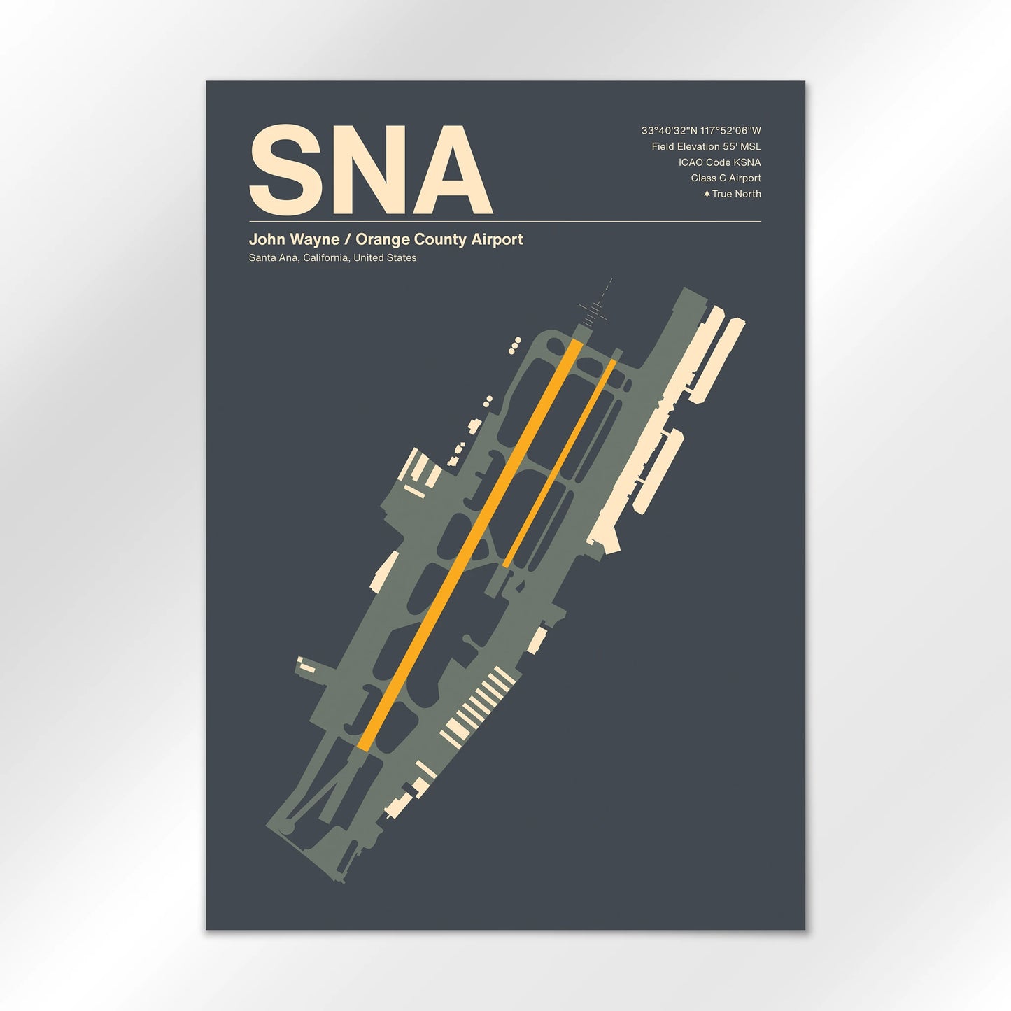 SNA Airport Diagram