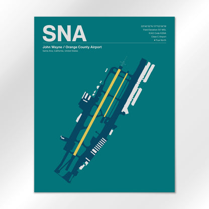 SNA Airport Diagram