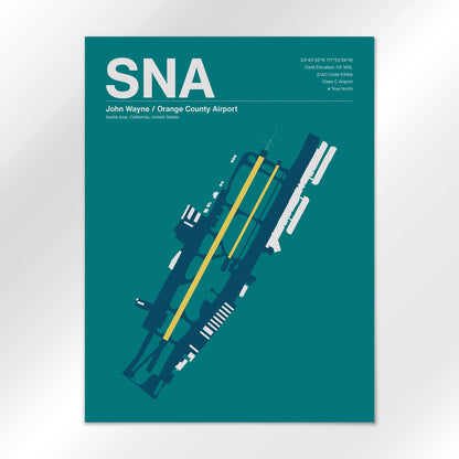 SNA Airport Diagram