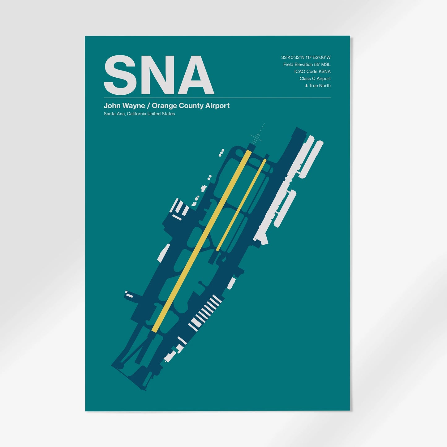 SNA Airport Diagram