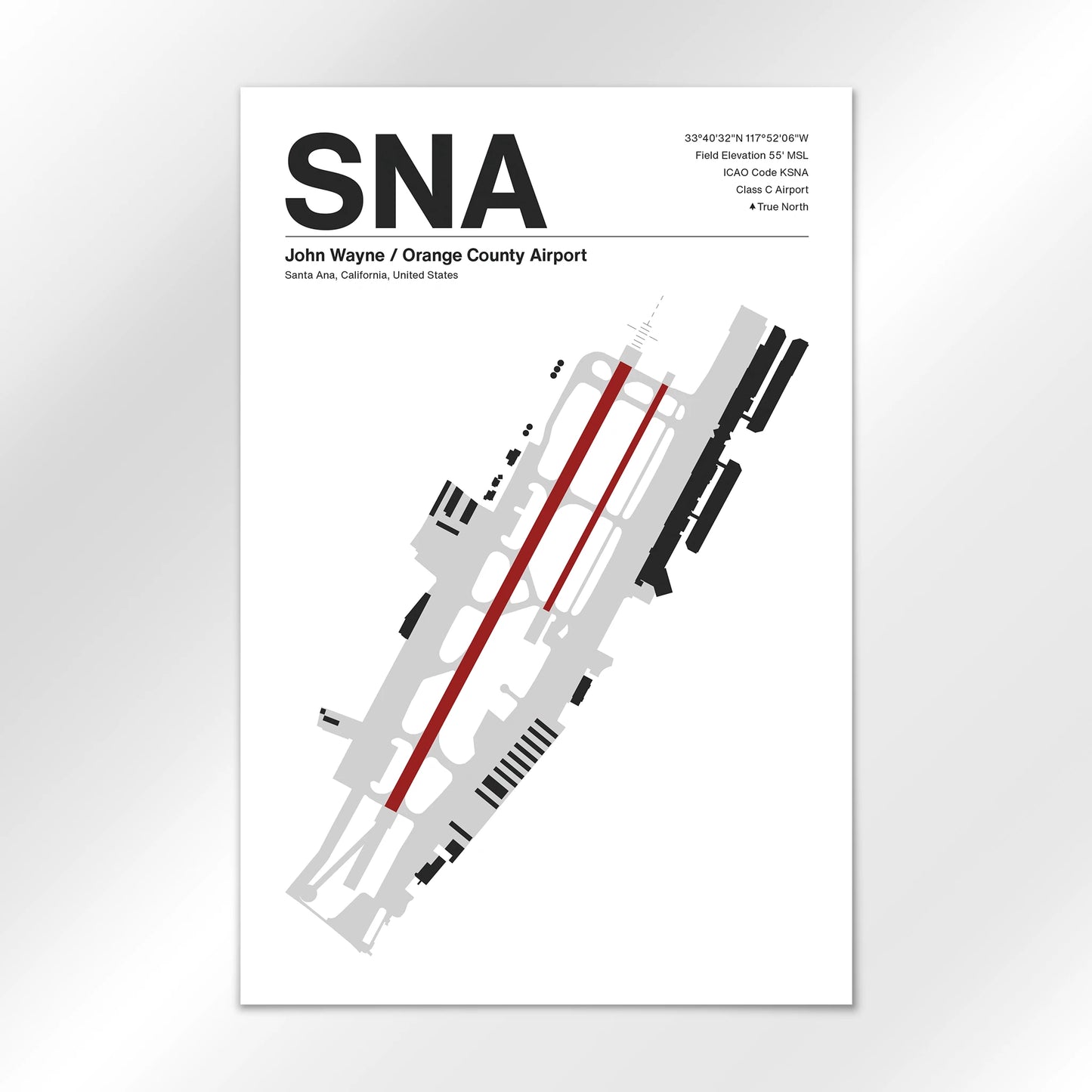 SNA Airport Diagram