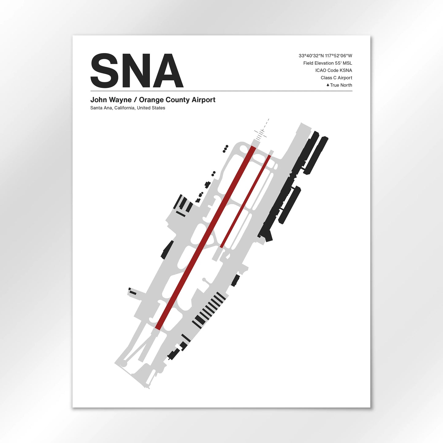 SNA Airport Diagram