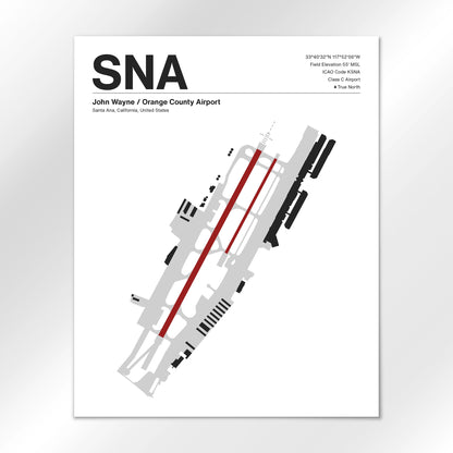SNA Airport Diagram