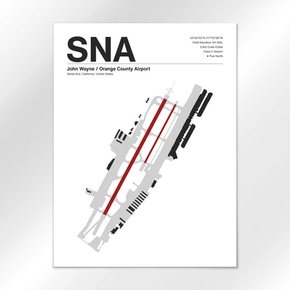 SNA Airport Diagram