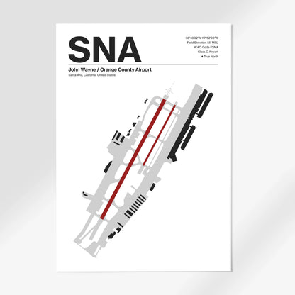 SNA Airport Diagram
