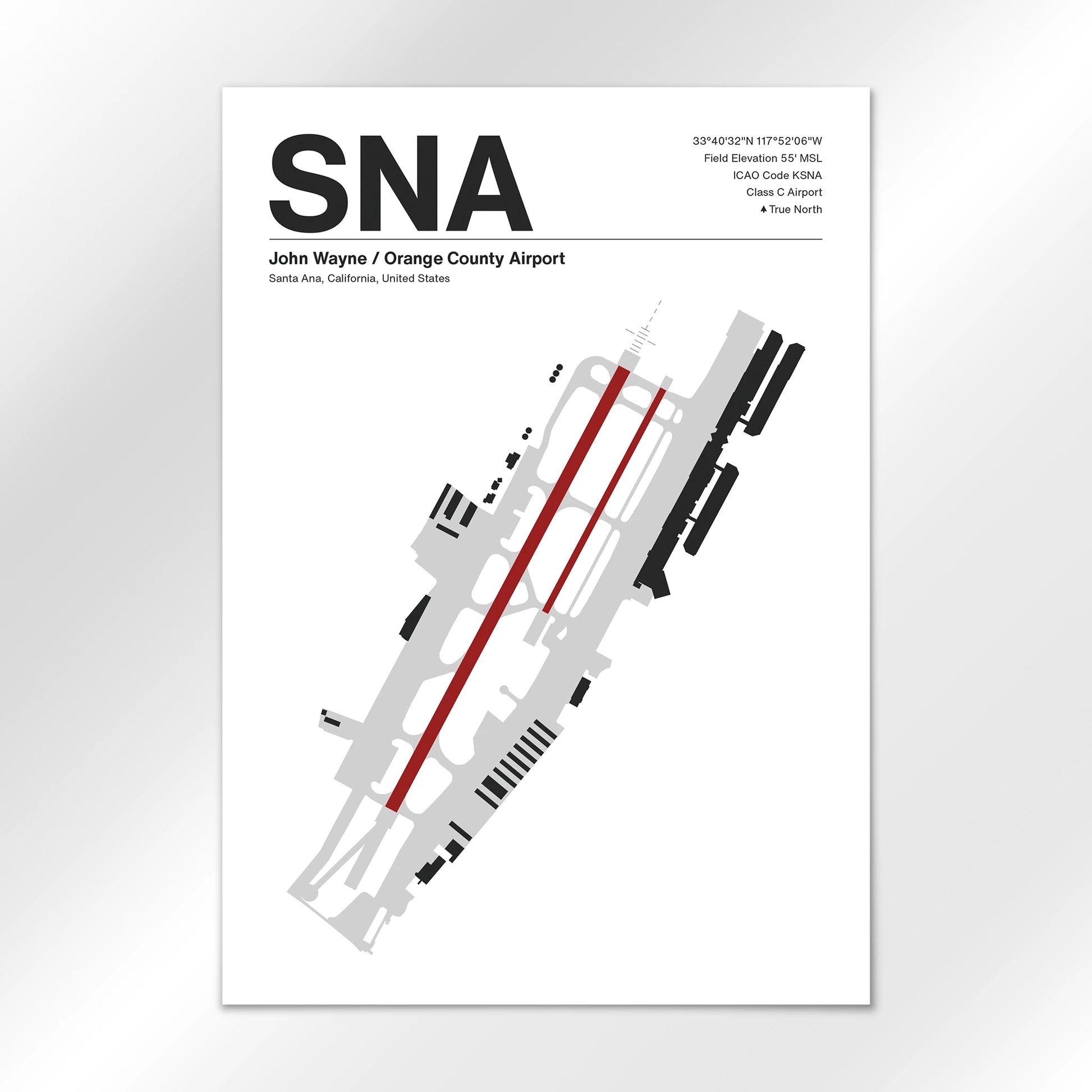SNA Airport Diagram