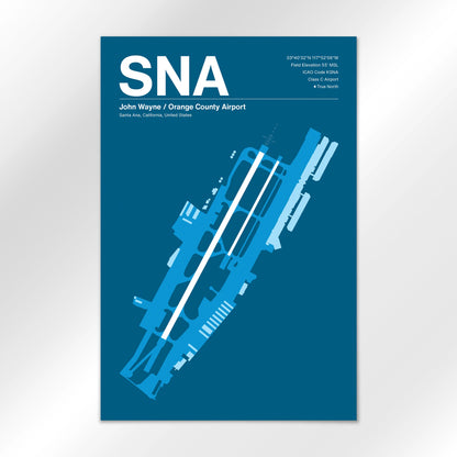 SNA Airport Diagram
