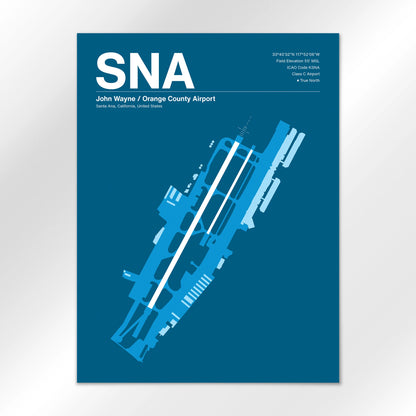 SNA Airport Diagram