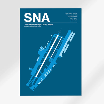 SNA Airport Diagram