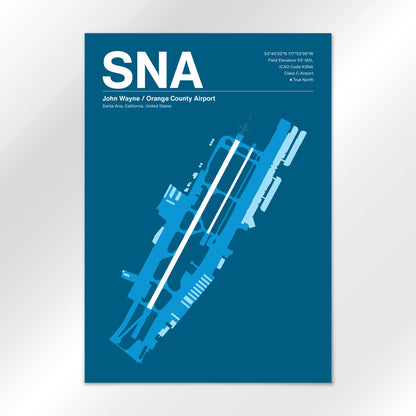 SNA Airport Diagram