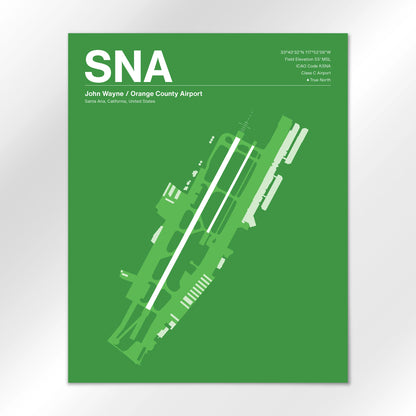 SNA Airport Diagram