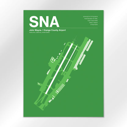 SNA Airport Diagram
