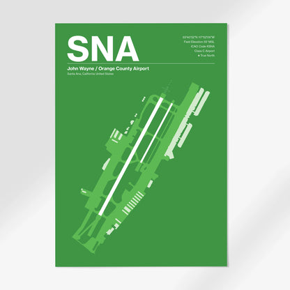 SNA Airport Diagram