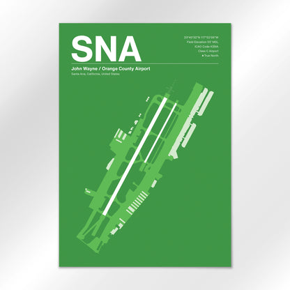 SNA Airport Diagram