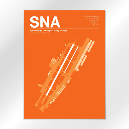 SNA Airport Diagram