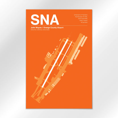 SNA Airport Diagram