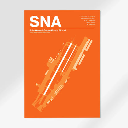 SNA Airport Diagram