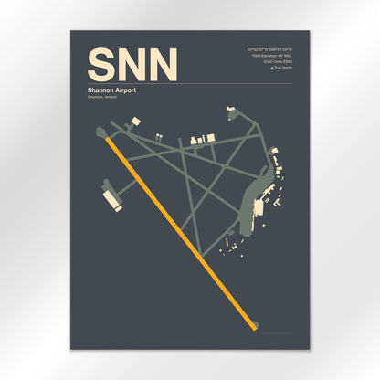 SNN Airport Diagram