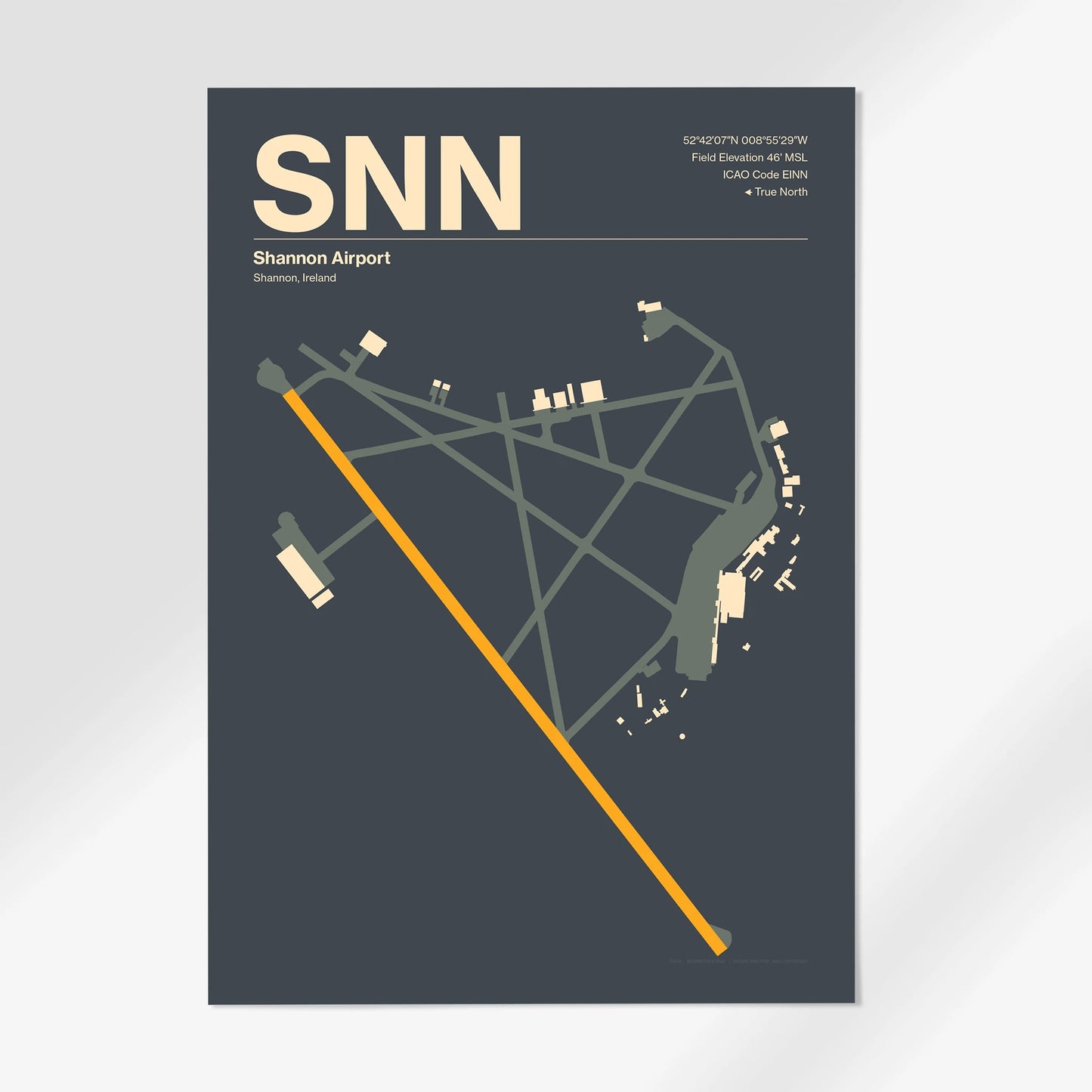 SNN Airport Diagram