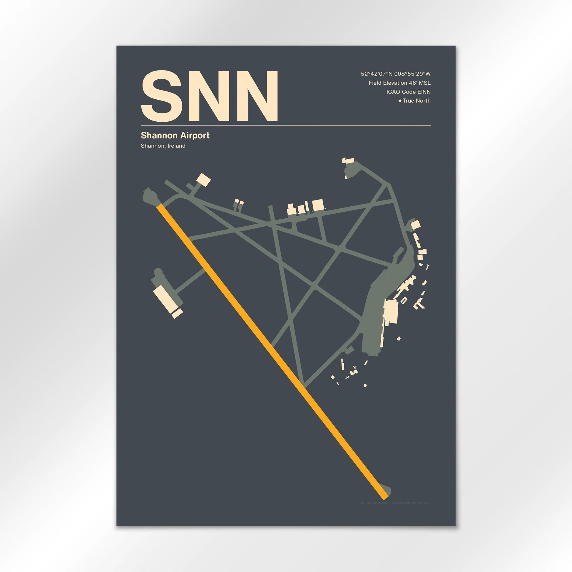 SNN Airport Diagram