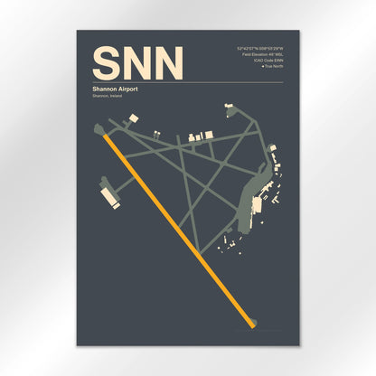 SNN Airport Diagram
