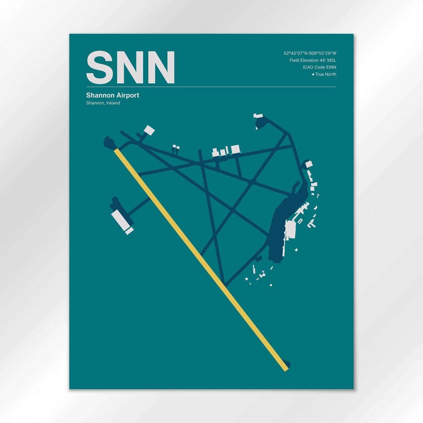 SNN Airport Diagram