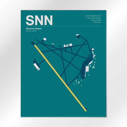 SNN Airport Diagram