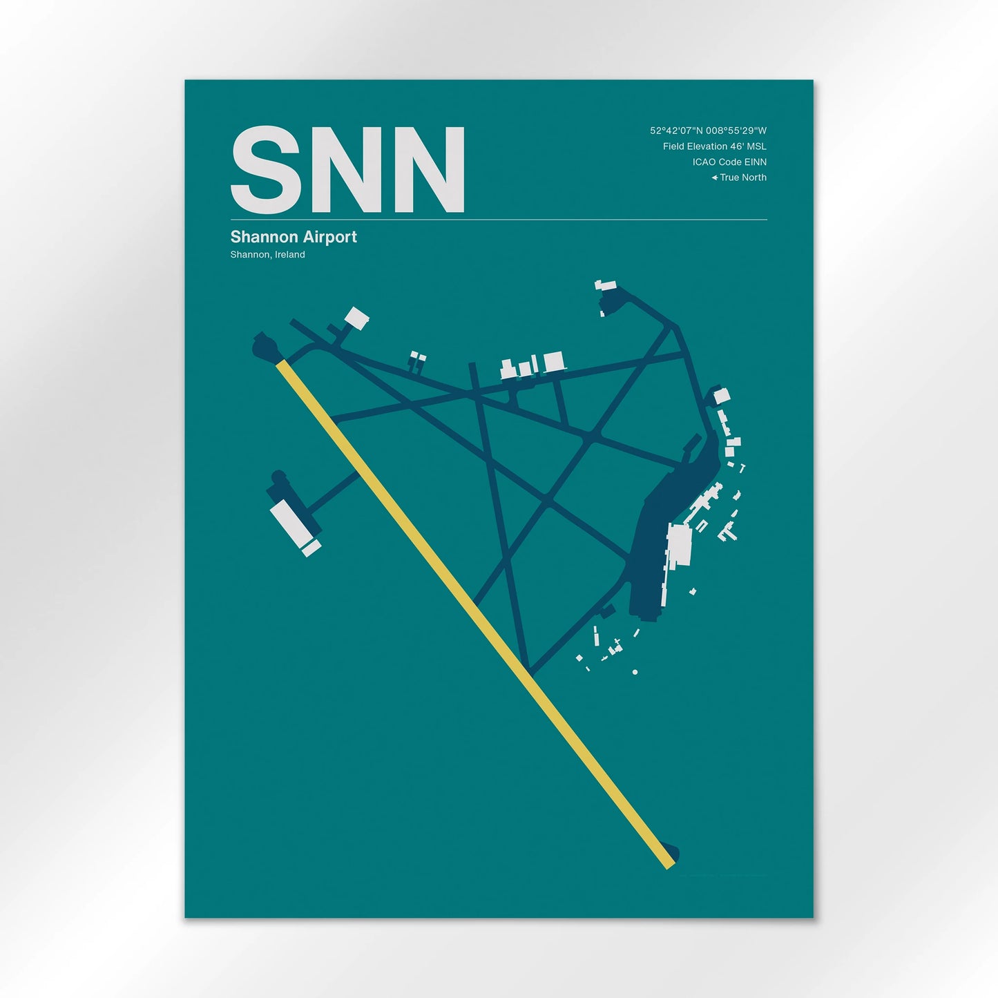 SNN Airport Diagram