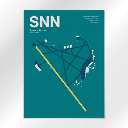 SNN Airport Diagram