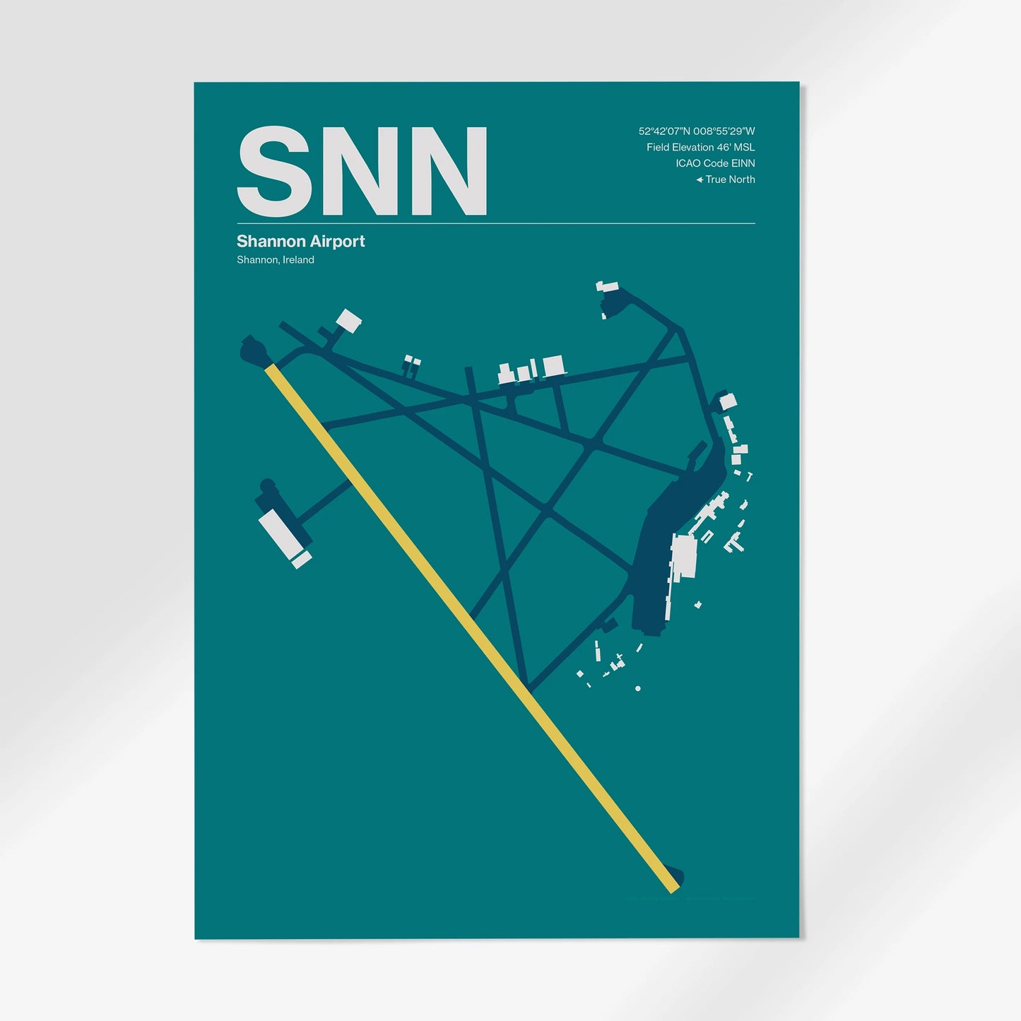 SNN Airport Diagram