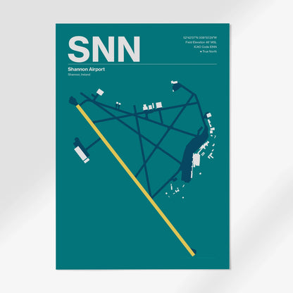 SNN Airport Diagram
