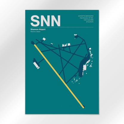 SNN Airport Diagram