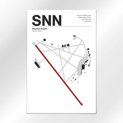 SNN Airport Diagram