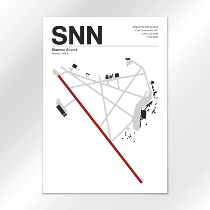 SNN Airport Diagram