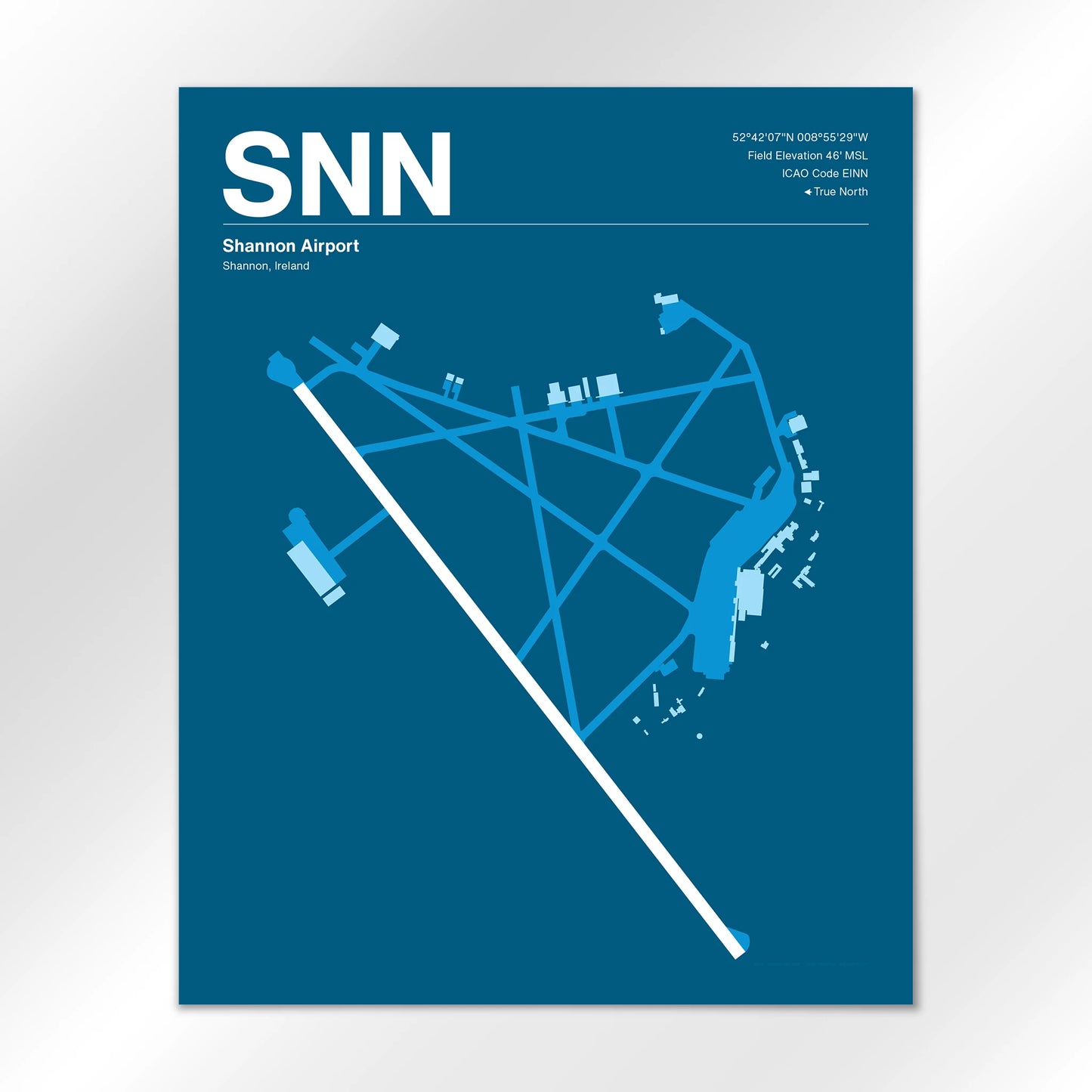 SNN Airport Diagram