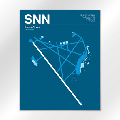 SNN Airport Diagram