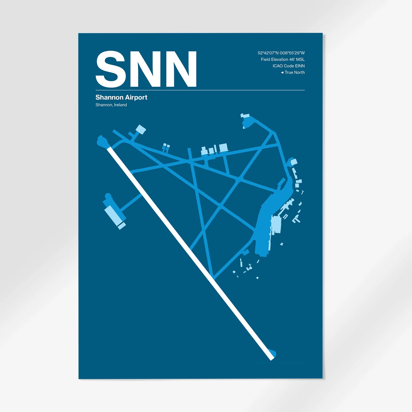 SNN Airport Diagram