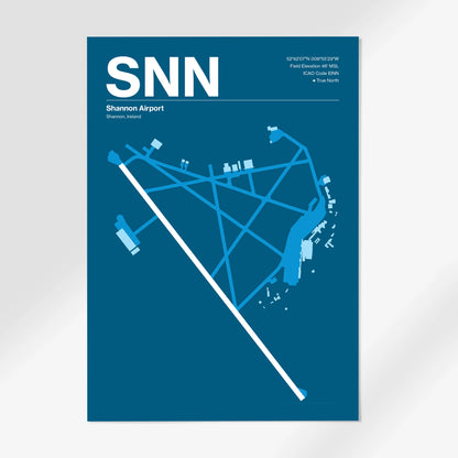 SNN Airport Diagram