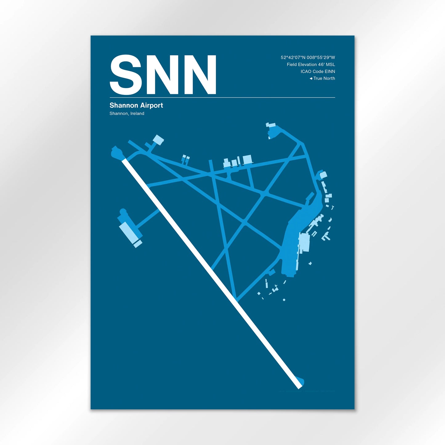 SNN Airport Diagram