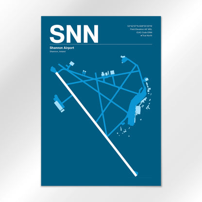 SNN Airport Diagram
