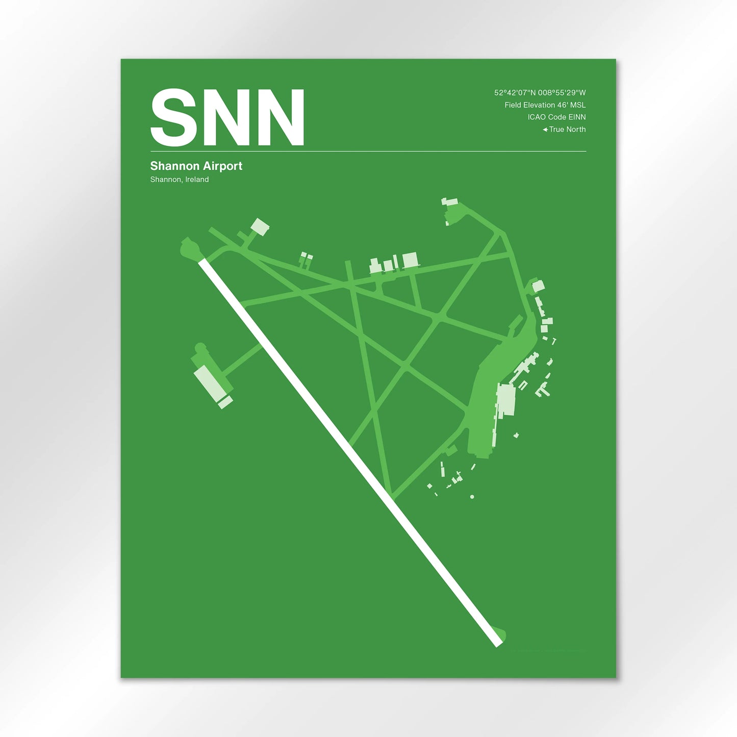 SNN Airport Diagram