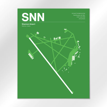 SNN Airport Diagram