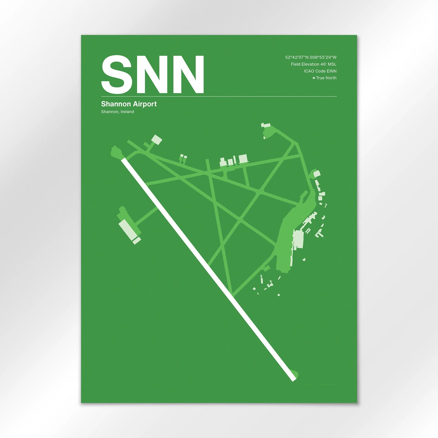 SNN Airport Diagram