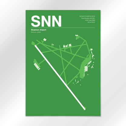 SNN Airport Diagram